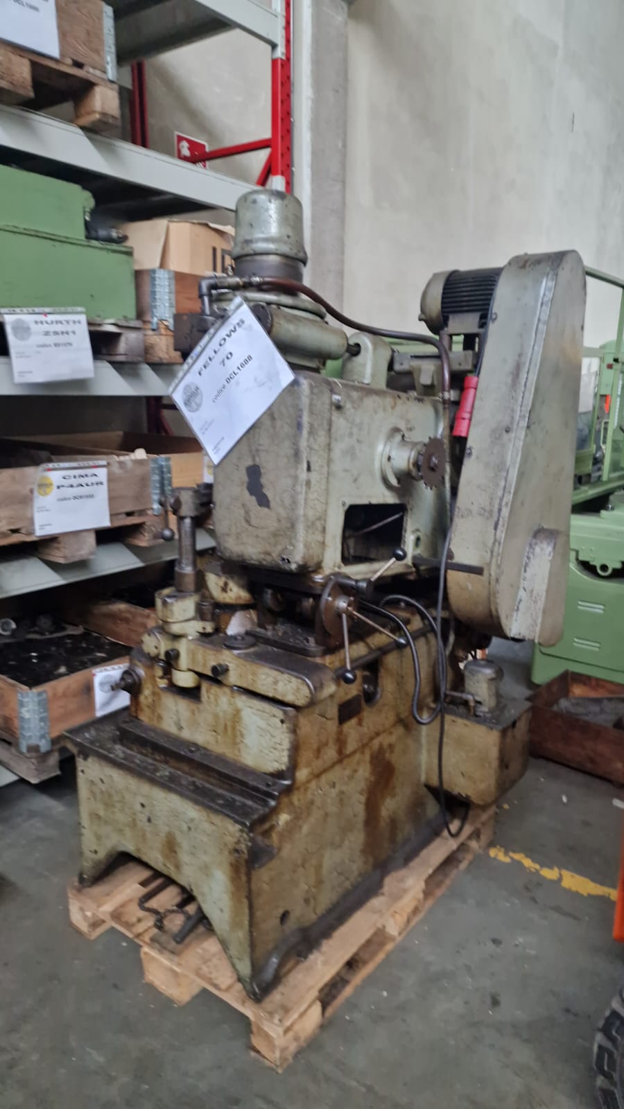 Usato Dentatrice a coltello inclinata FELLOWS 70