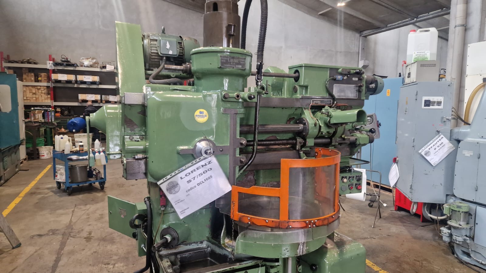 Usato Dentatrice a coltello LORENZ S7/500