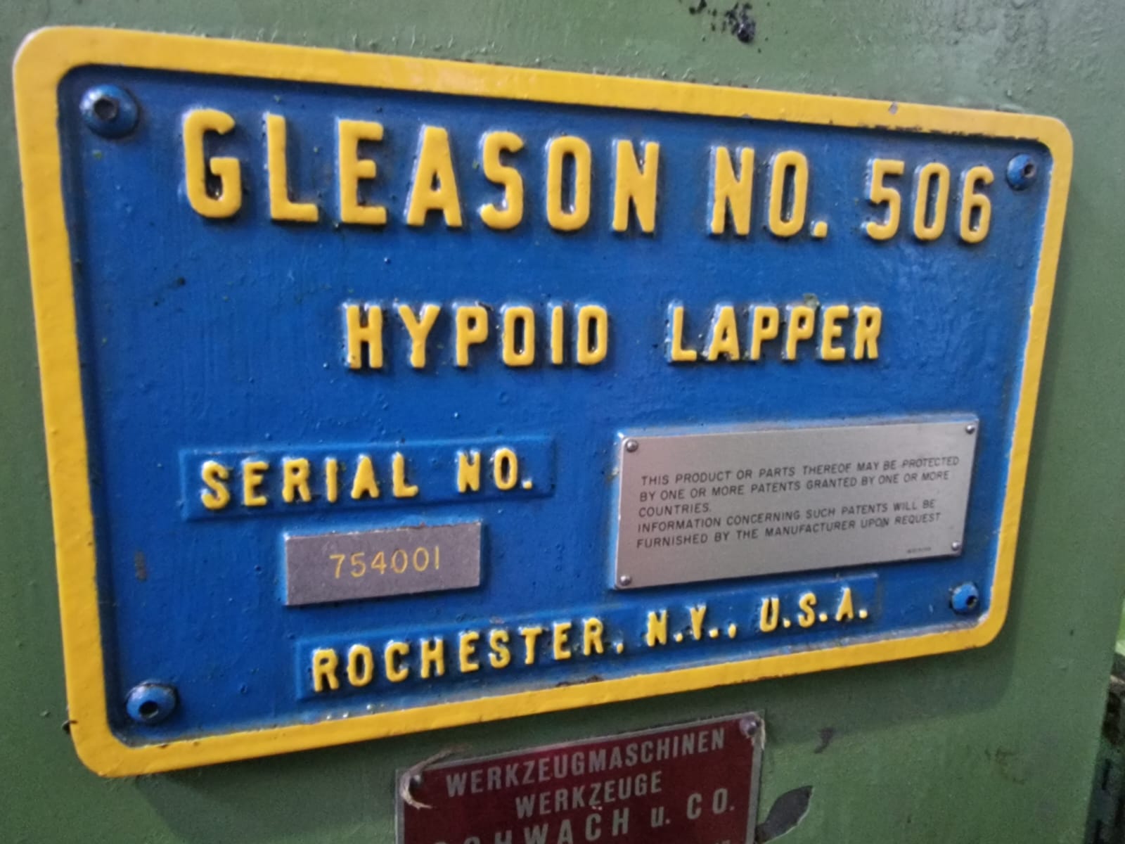 Usato Lapper per ingranaggi ipoidi GLEASON 503