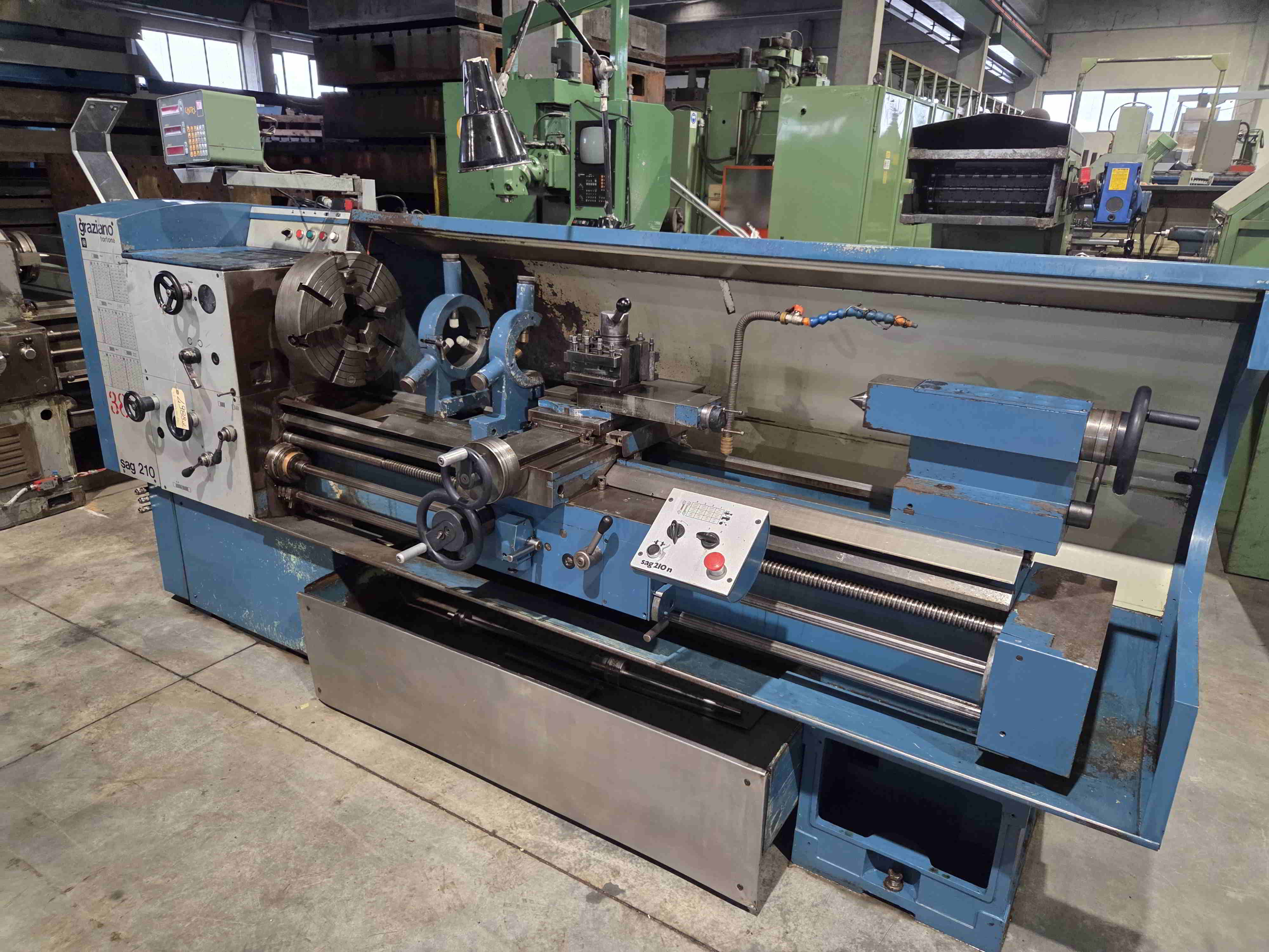 Usato Tornio Parallelo GRAZIANO SAG 210n x 1500 