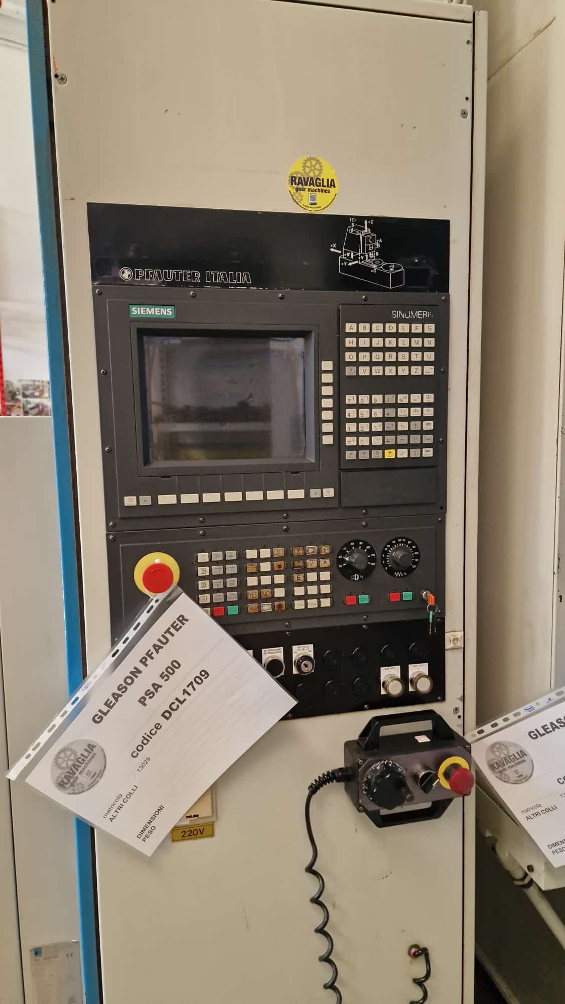 Usato Dentatrice a coltello GLEASON PFAUTER PSA 500 CNC