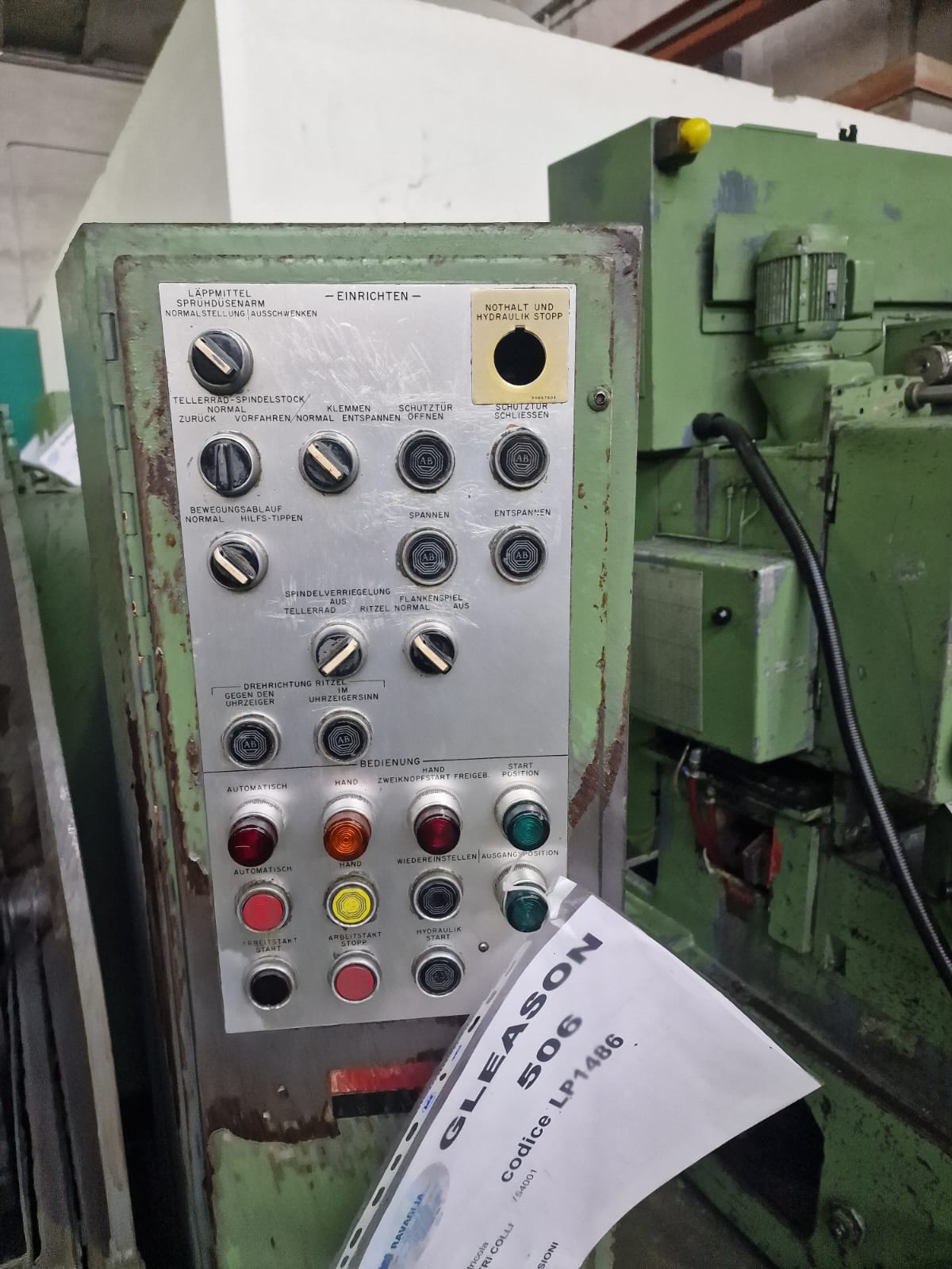 Usato Lapper per ingranaggi ipoidi GLEASON 503