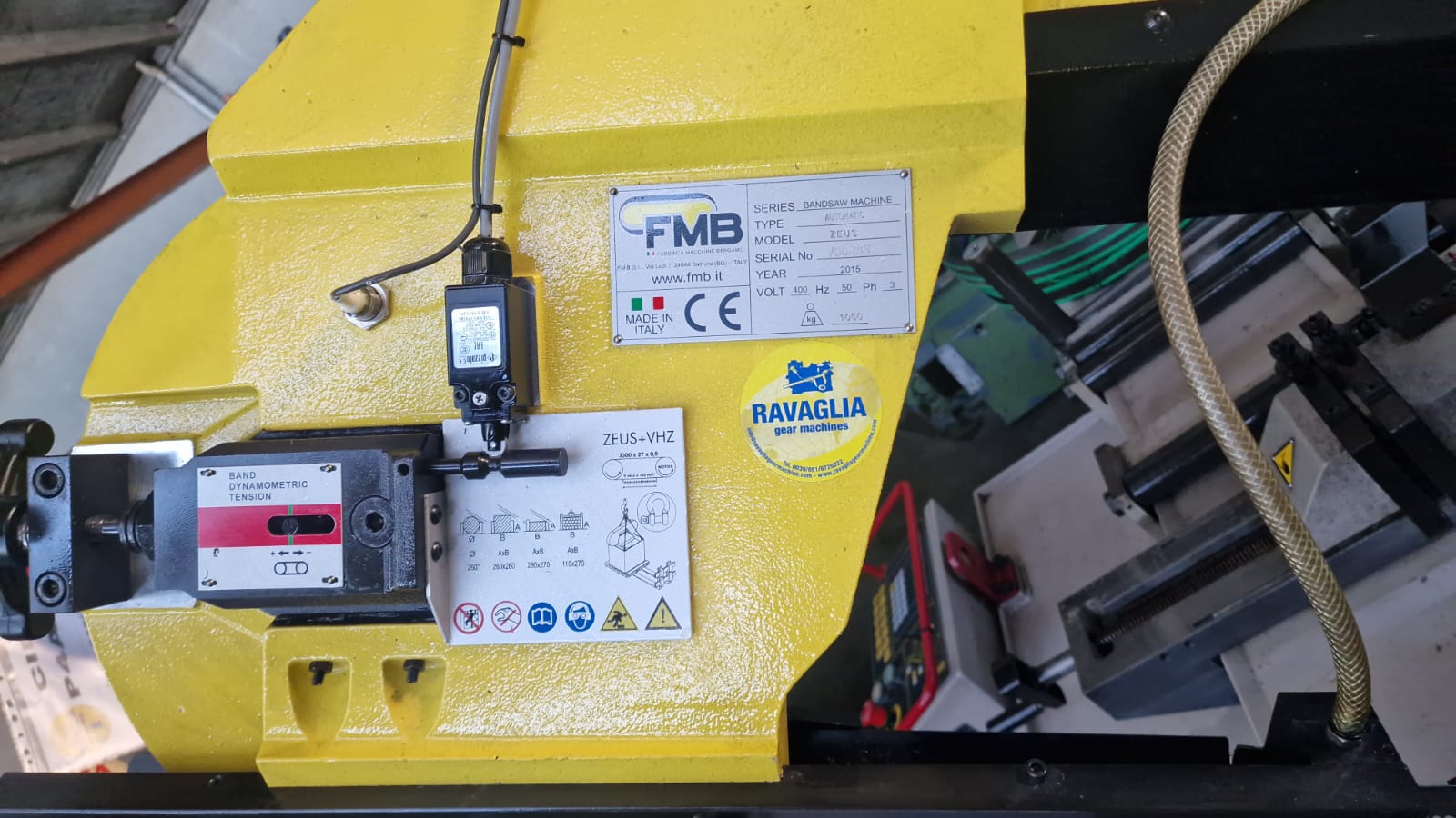 Usato Segatrice a nastro FMB ZEUS