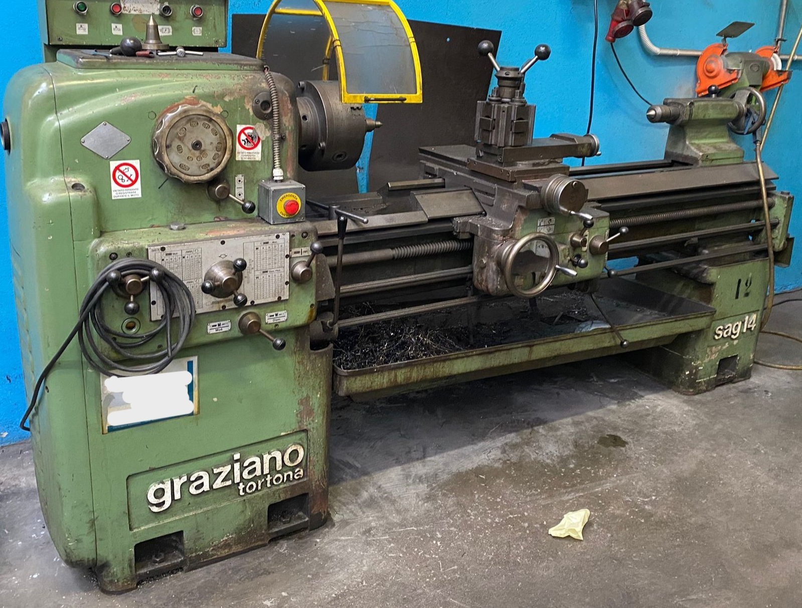 Usato Tornio Parallelo GRAZIANO SAG 14
