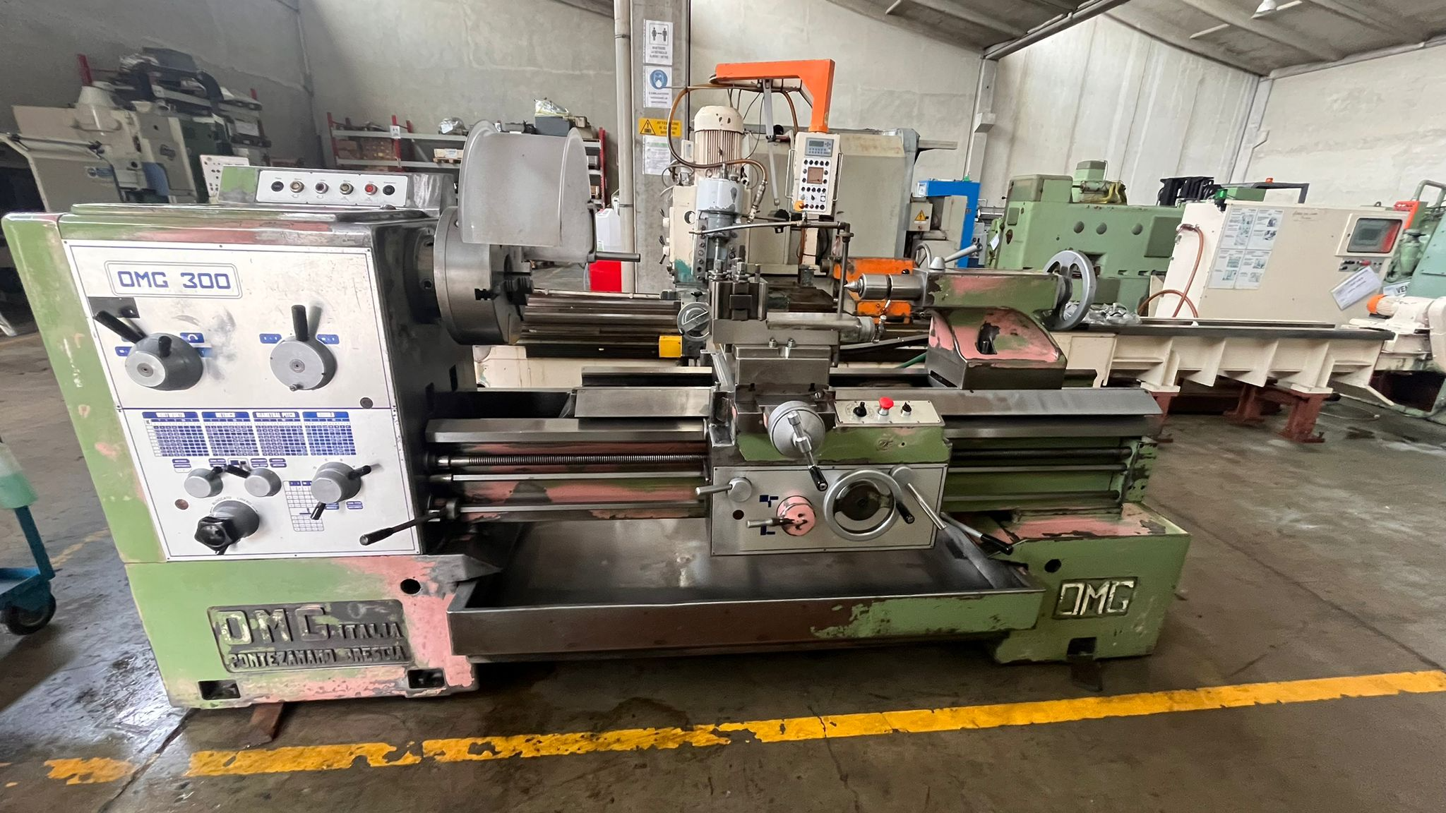 Usato Tornio parallelo OMG Zanoletti 300