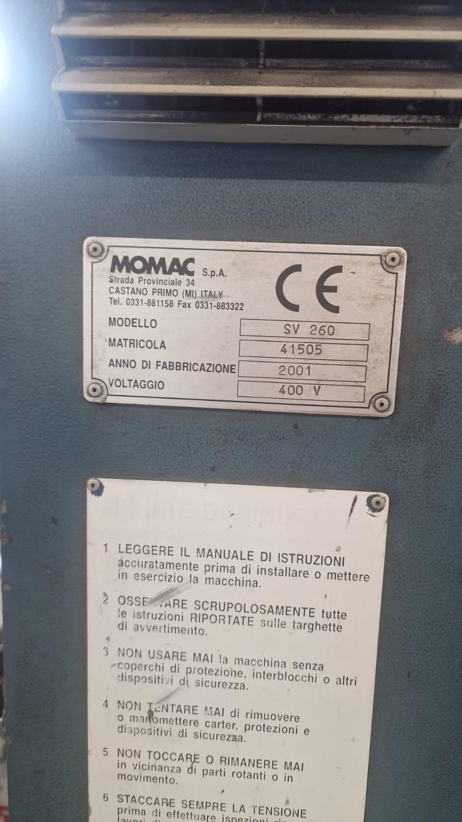 Usato Tornio parallelo MOMAC SU 260