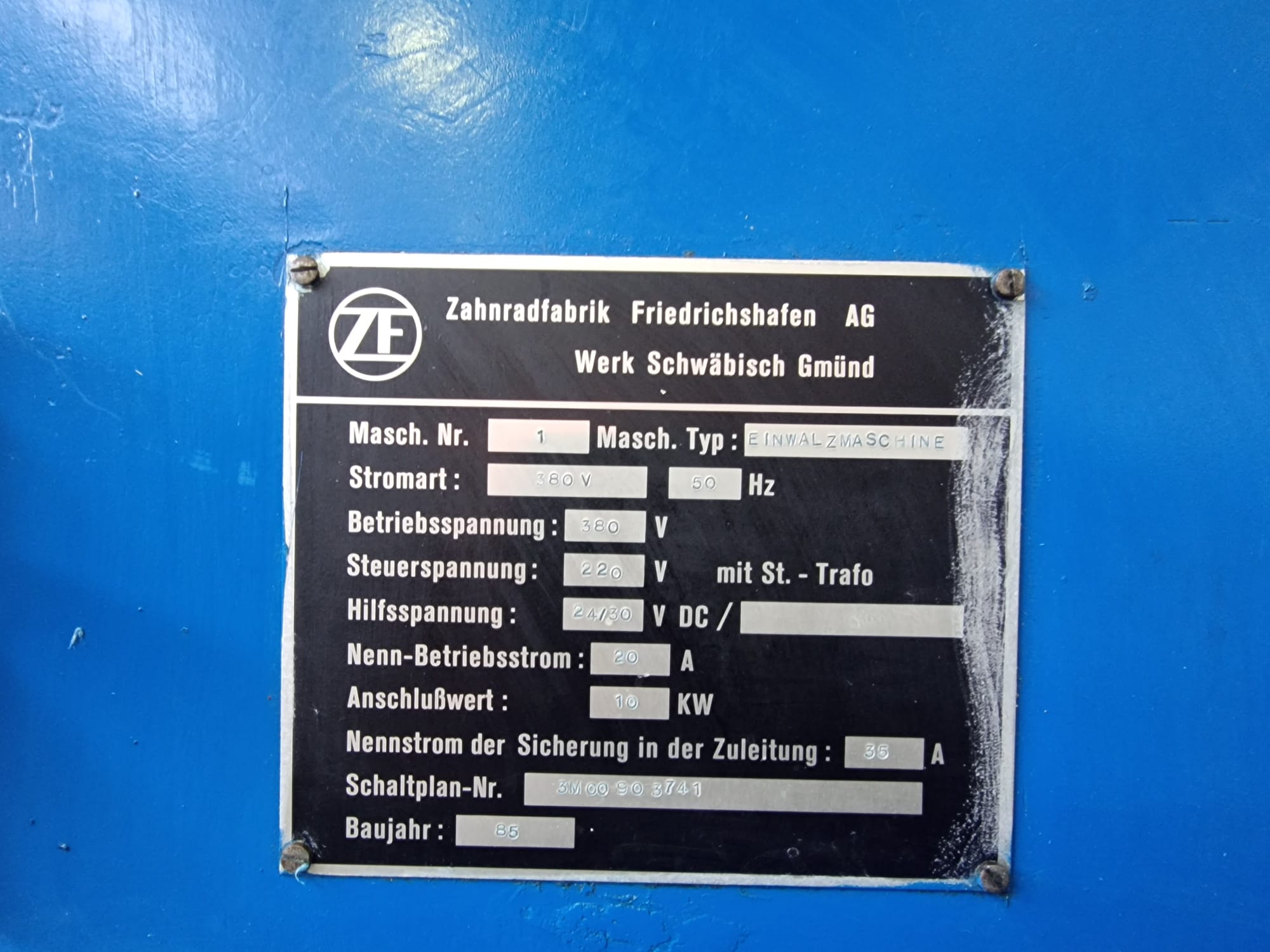 Usato RULLATRICE per sincro ZF