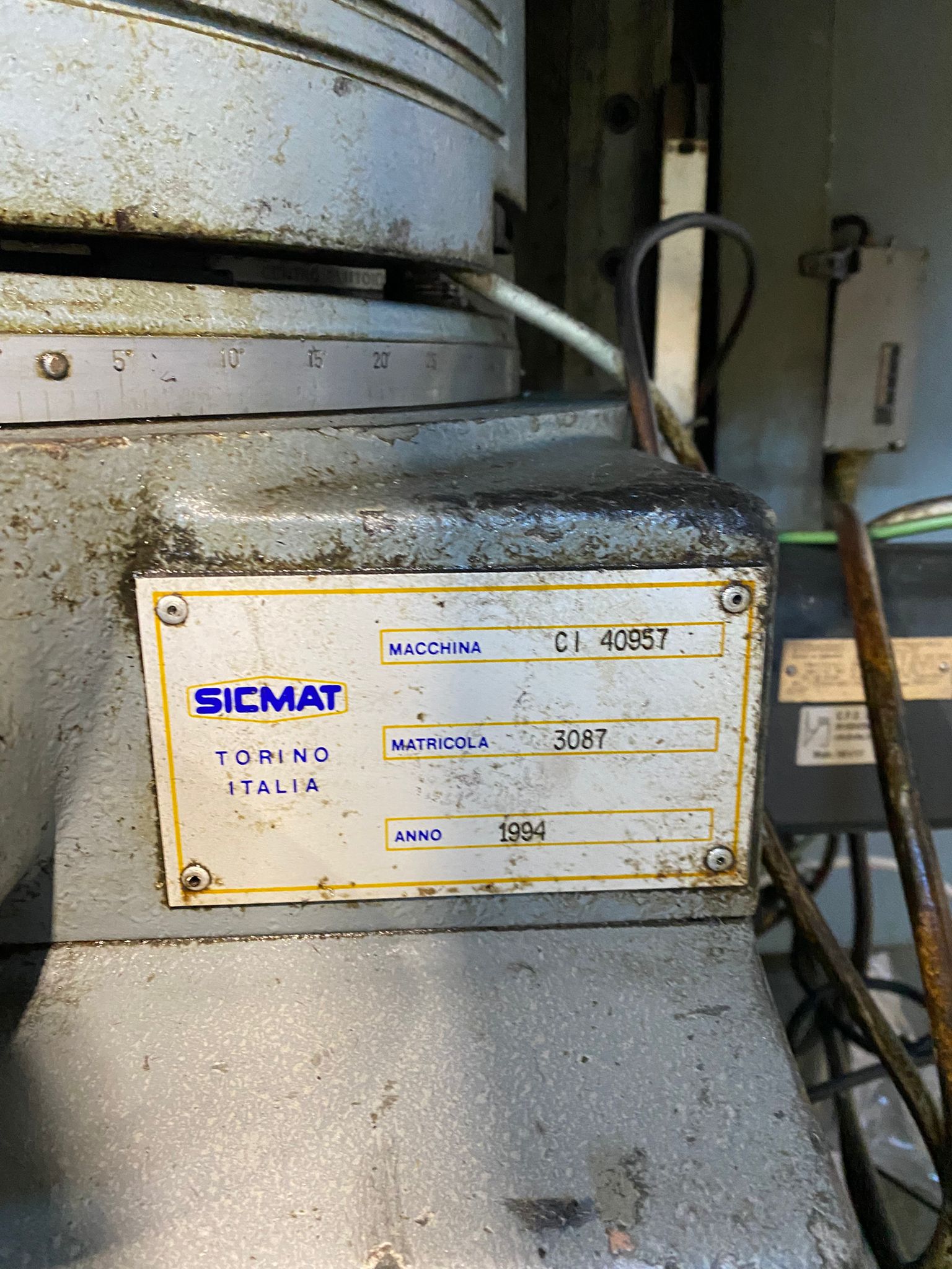 Usato Rasatrice SICMAT NRSU 310 CNC