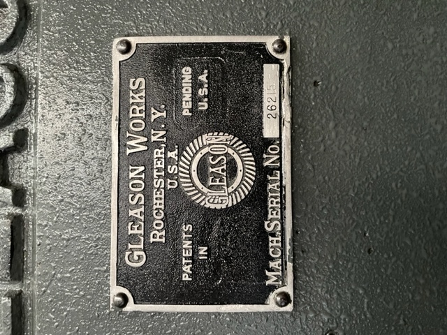 Usato Tester per ingranaggi ipoidi GLEASON 17A