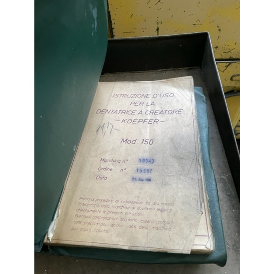 Usato 1966 Dentatrice a creatore KOPFER 150 