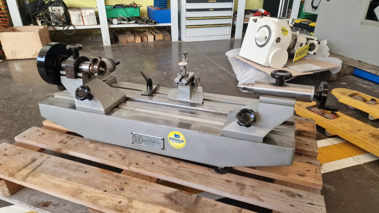 Usato Prova passo per ingranaggi e viti universale SENTIMENTO 