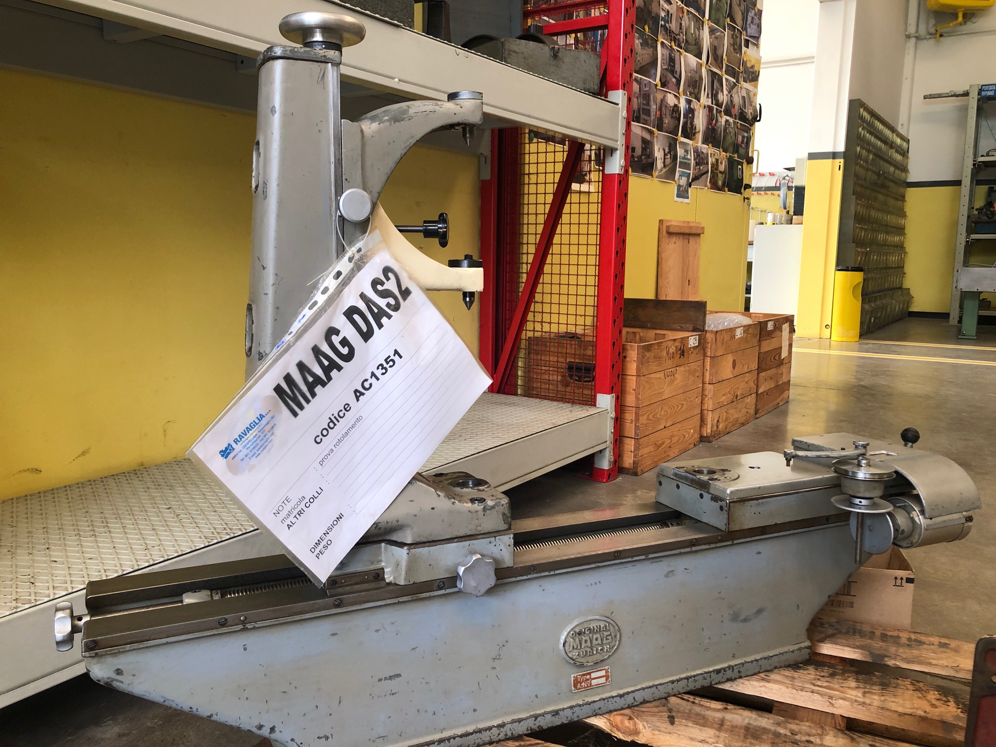 Usato Prova rotolamento MAAG DAS2