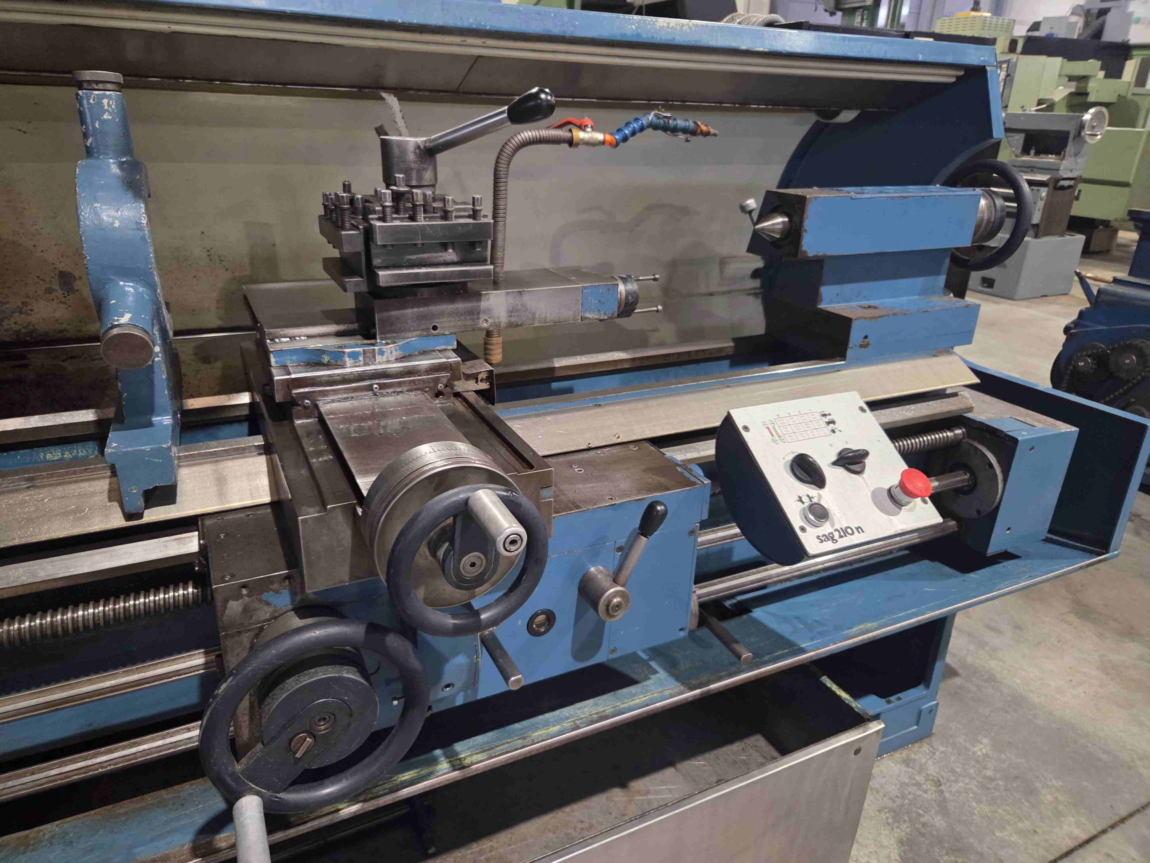 Usato Tornio Parallelo GRAZIANO SAG 210n x 1500 