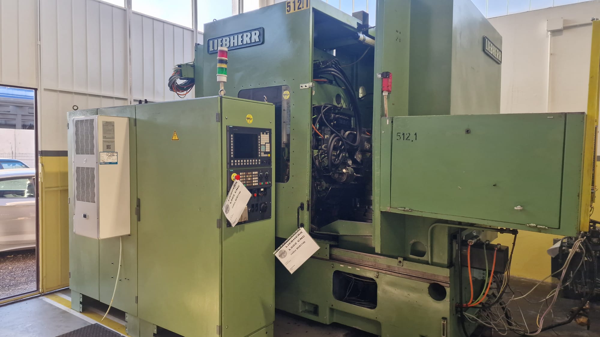 Usato Dentatrice a creatore LIEBHERR LC 502 CNC - retrofittata nel 2011