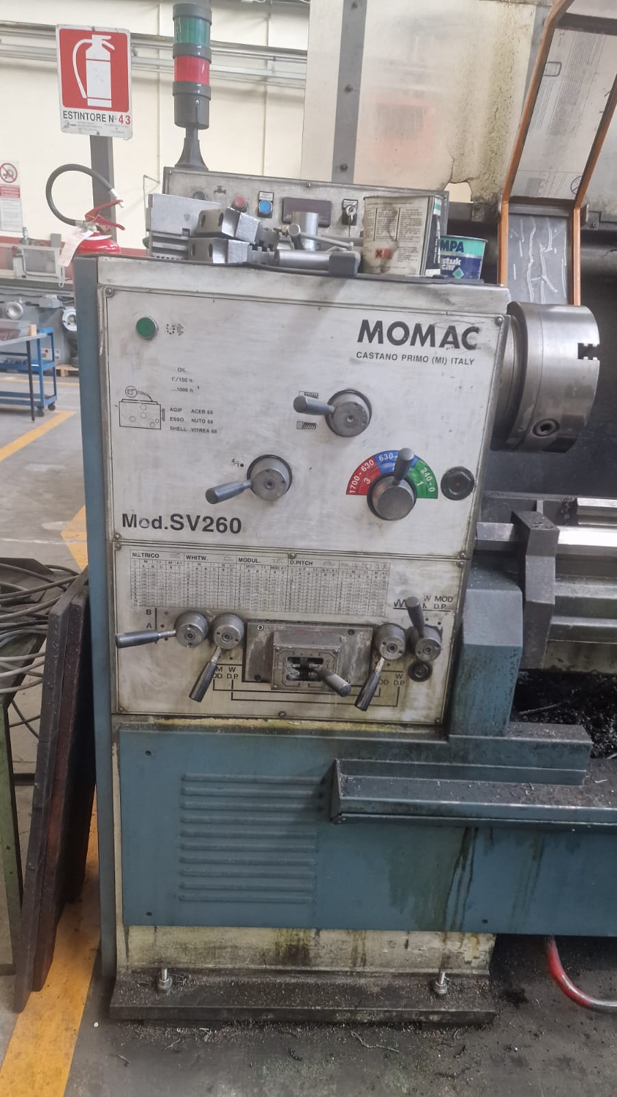 Usato Tornio parallelo MOMAC SU 260