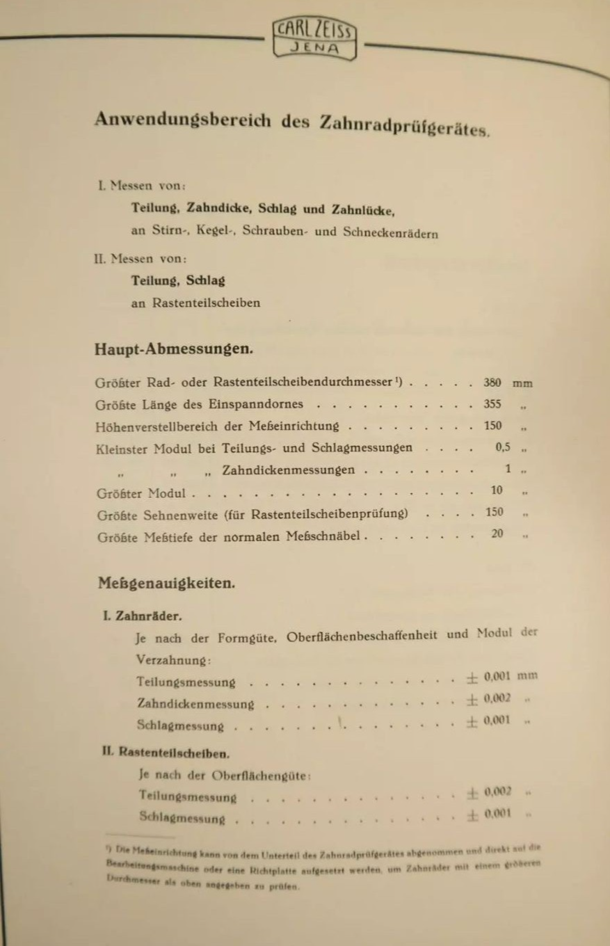 Usato Prova interasse ZEISS JENA