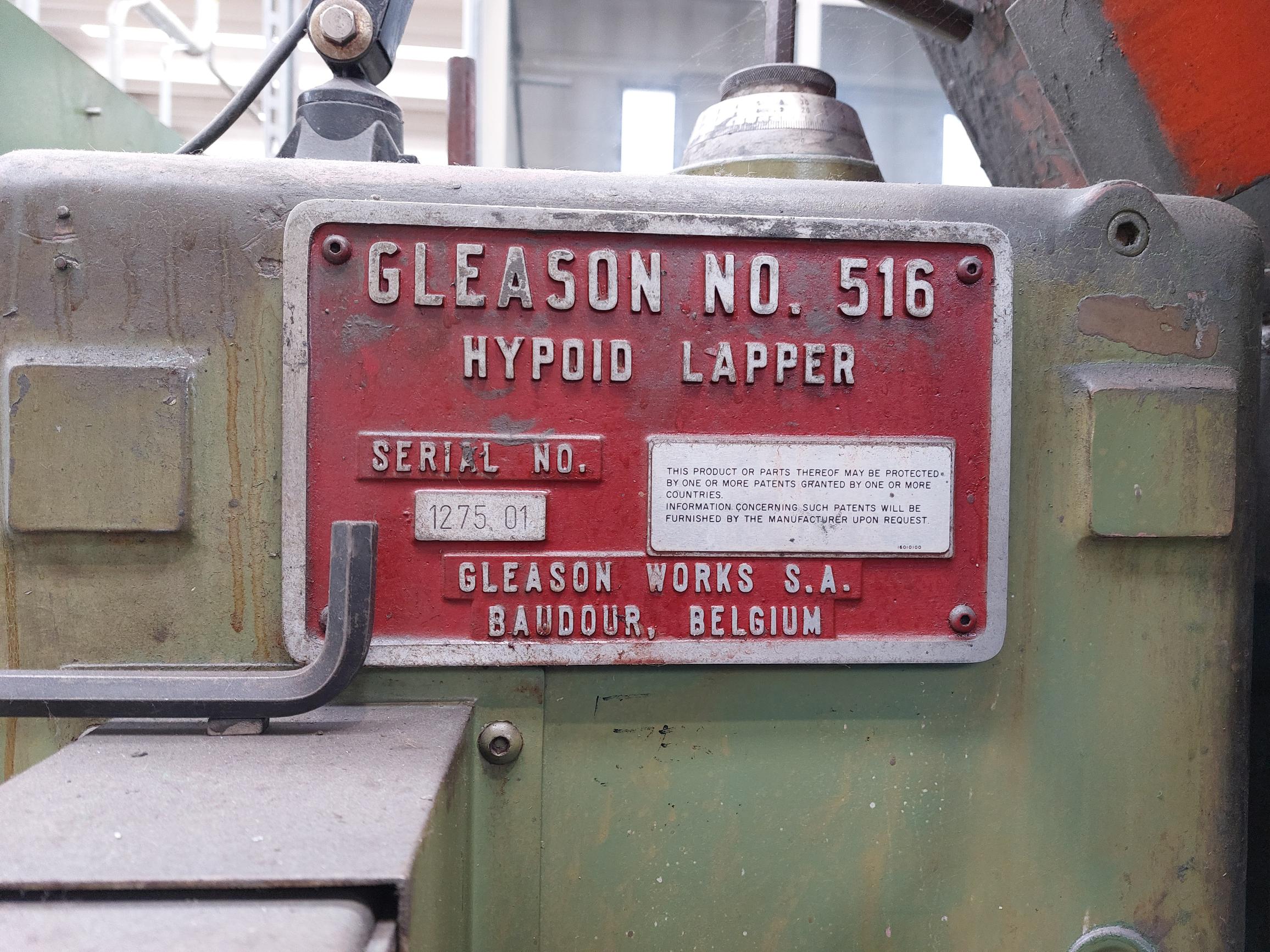 Usato Lapper per ingranaggi ipoidi GLEASON 516