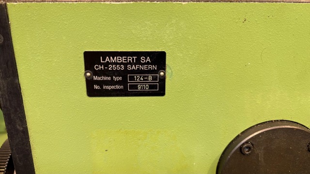 Usato Fresatrice per viti e filetti LAMBERT SA 124-B