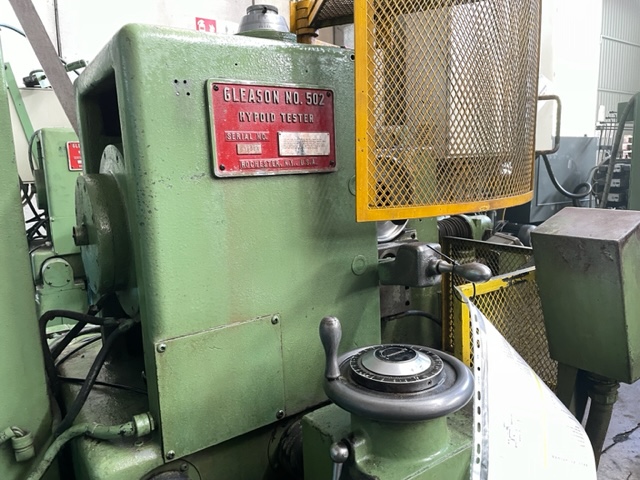 Usato Tester per ingranaggi ipoidi GLEASON 502