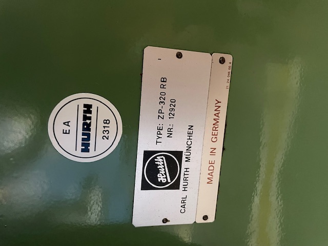 Usato Prova rumorosità HURTH ZP 320 RB