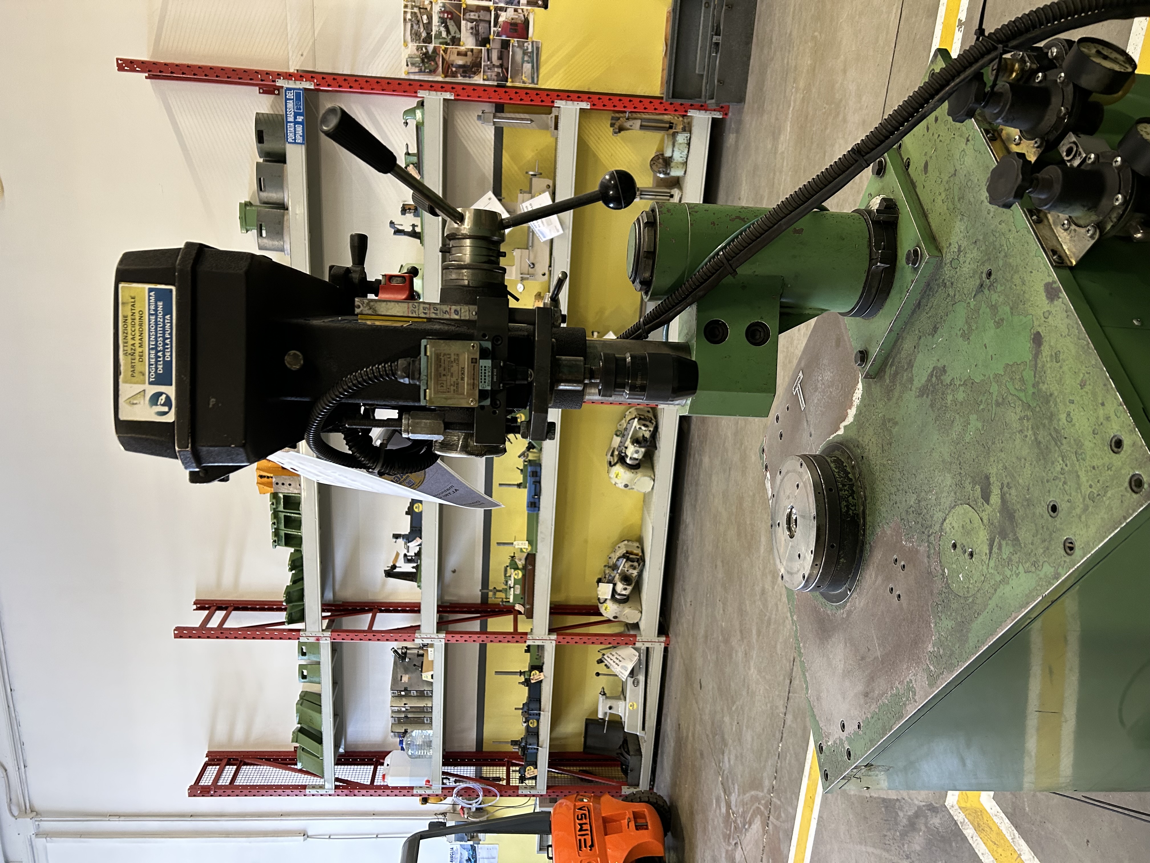 Usato Equilibratrice-Bilanciatrice verticale per volani CEMB VPES 100 T