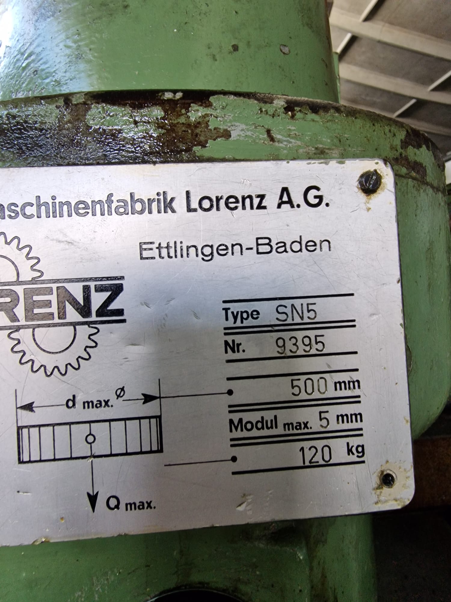 Usato Dentatrice a coltello LORENZ SN5