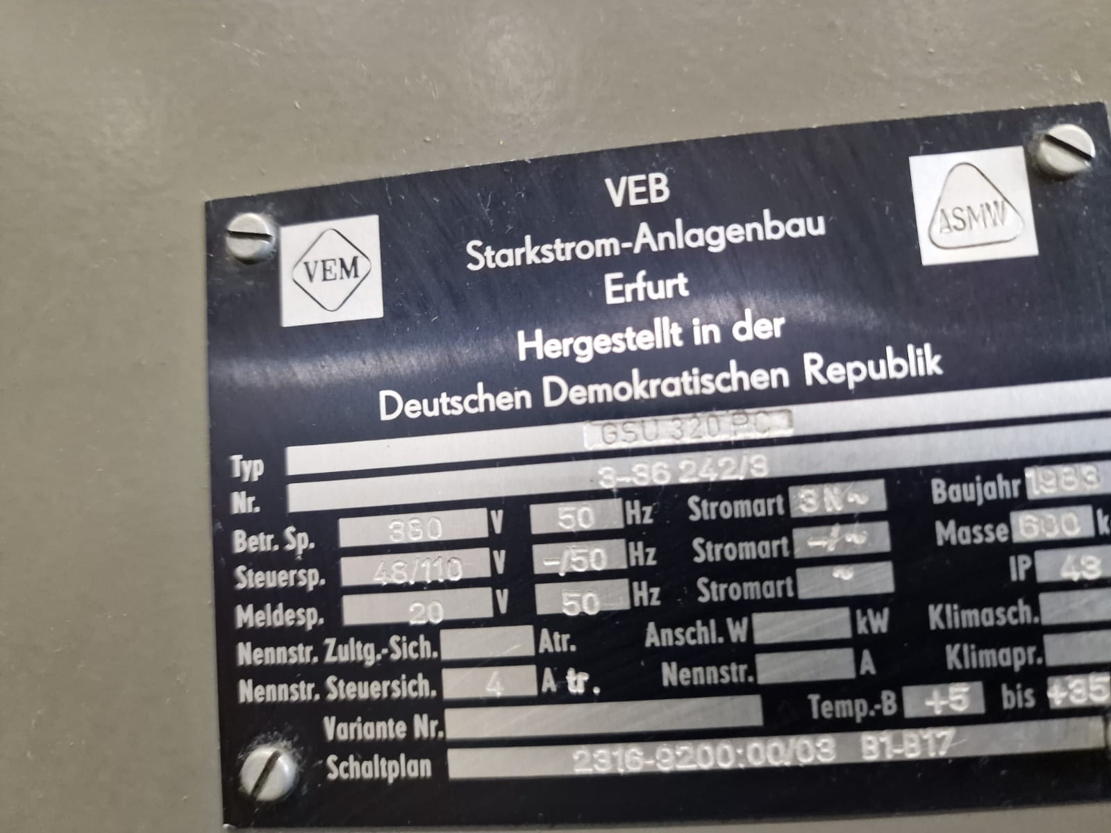 Usato Rettifica per viti e filetti MIKROMAT GSU 320 PC