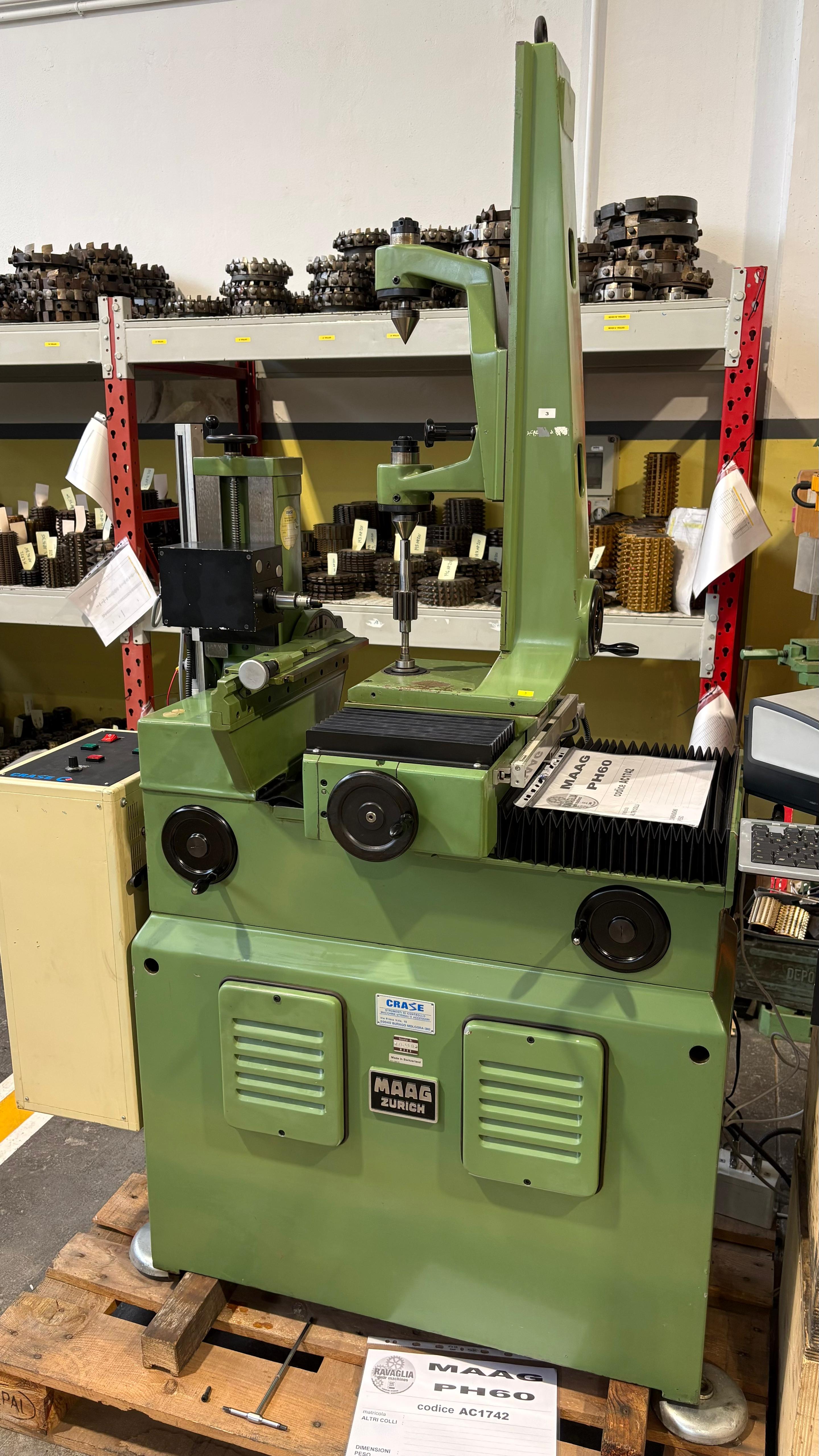 Usato Evolventimetro MAAG PH60