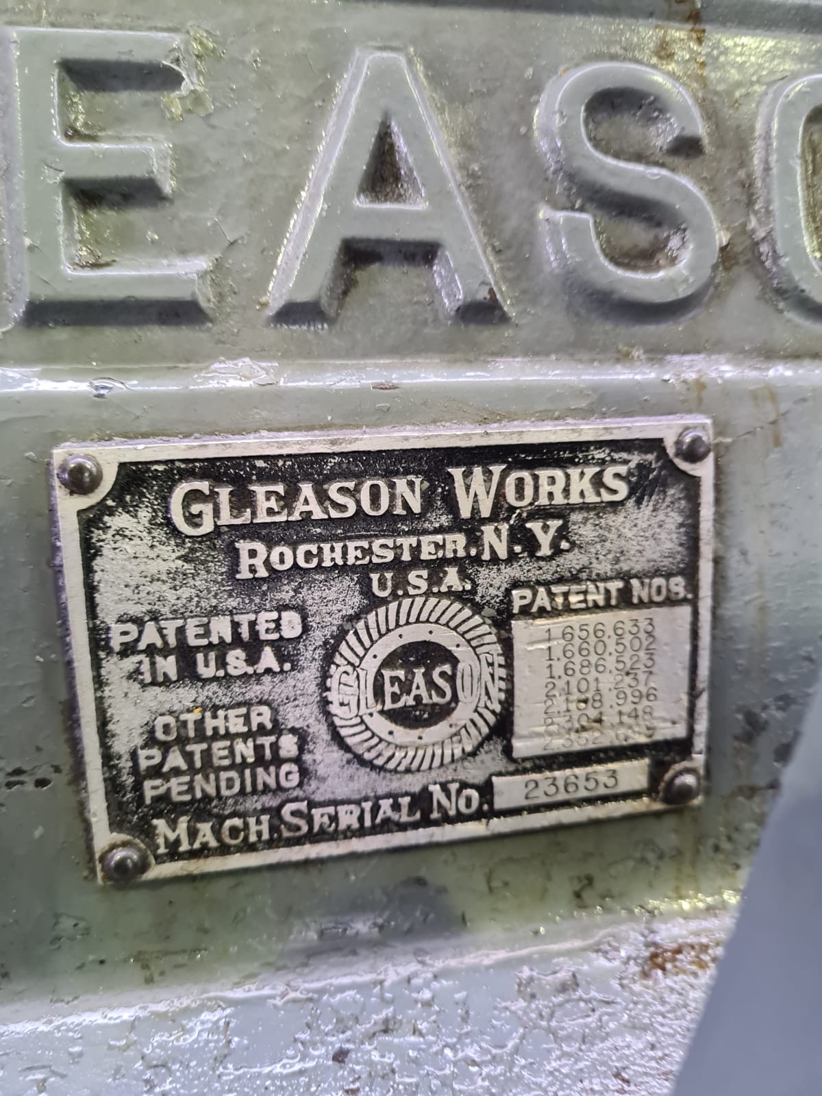 Usato Dentatrice per ingranaggi conici diritti GLEASON 12B