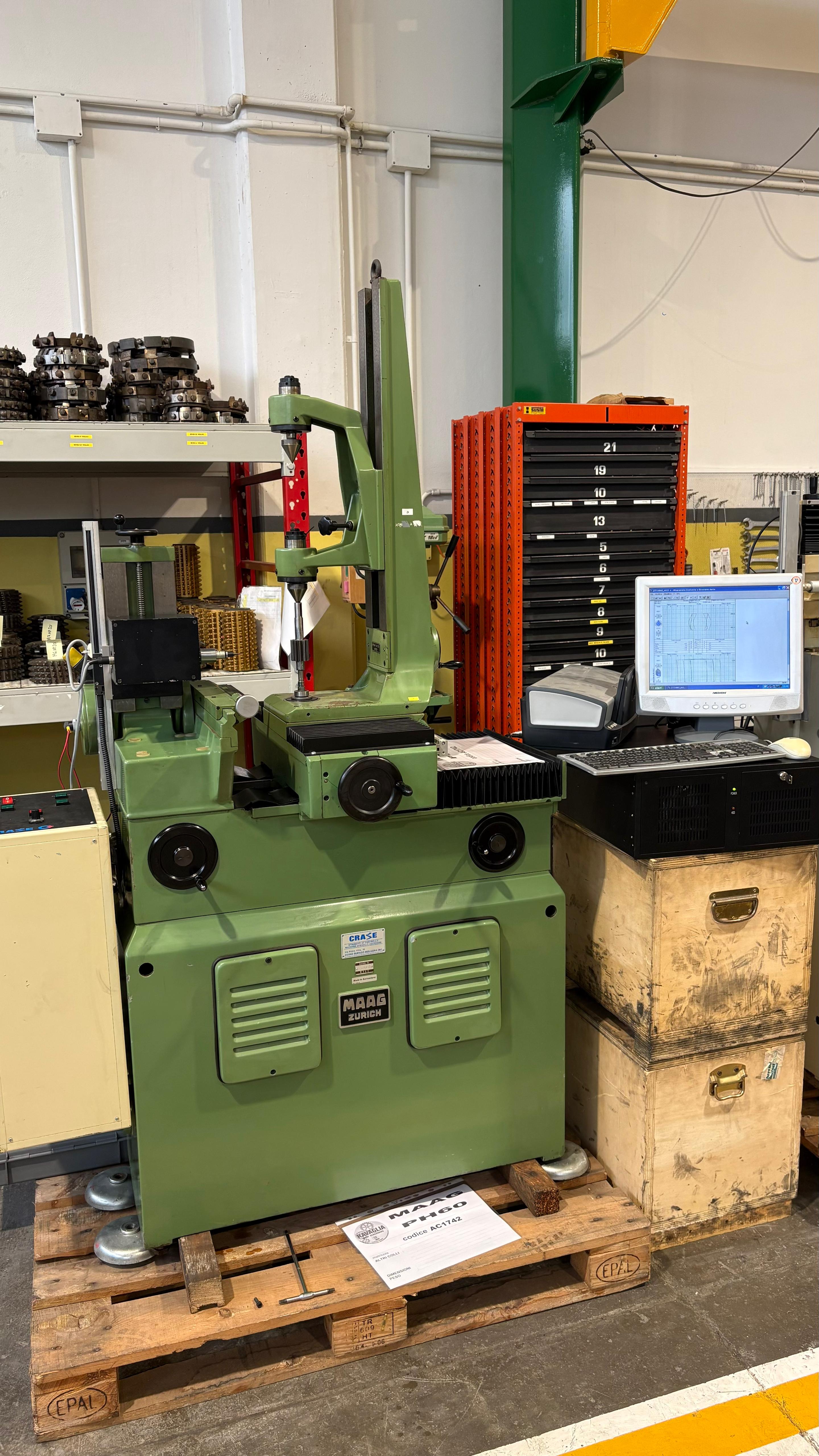 Usato Evolventimetro MAAG PH60