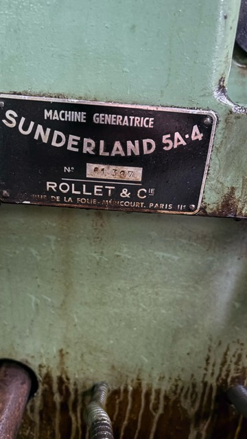 Usato Dentatrice a creatore SUNDERLAND 5A4