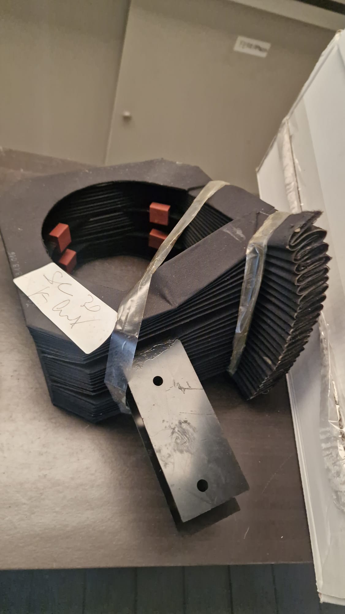 Usato Soffietti paraolio per affilatrice KLINGELNERG SNC 30 