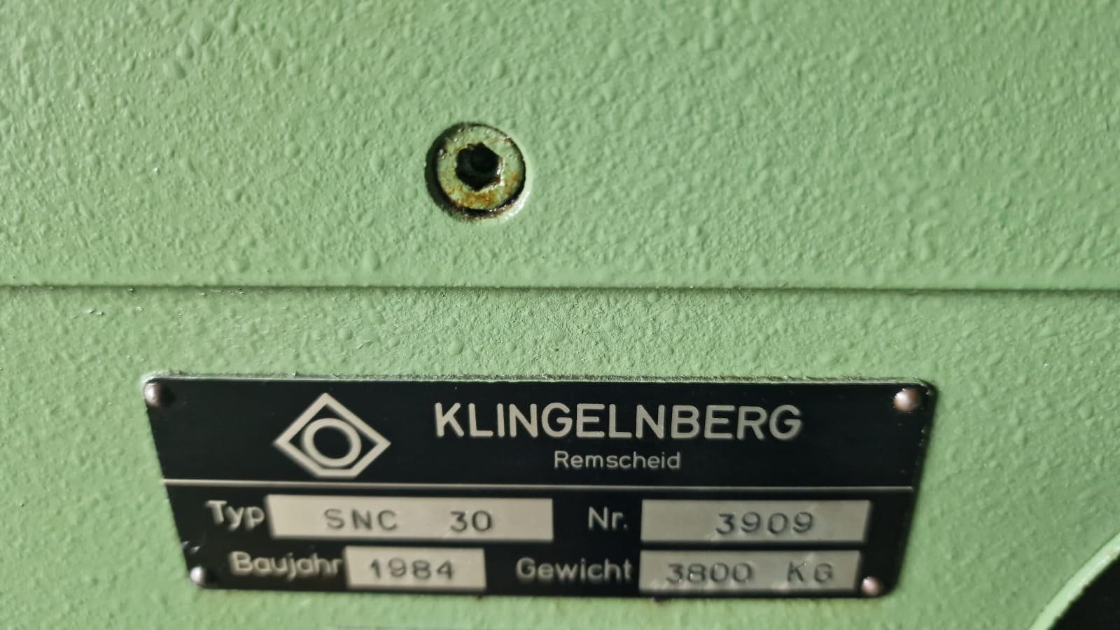 Usato Affilatrice per creatori KLINGELNBERG SNC 30