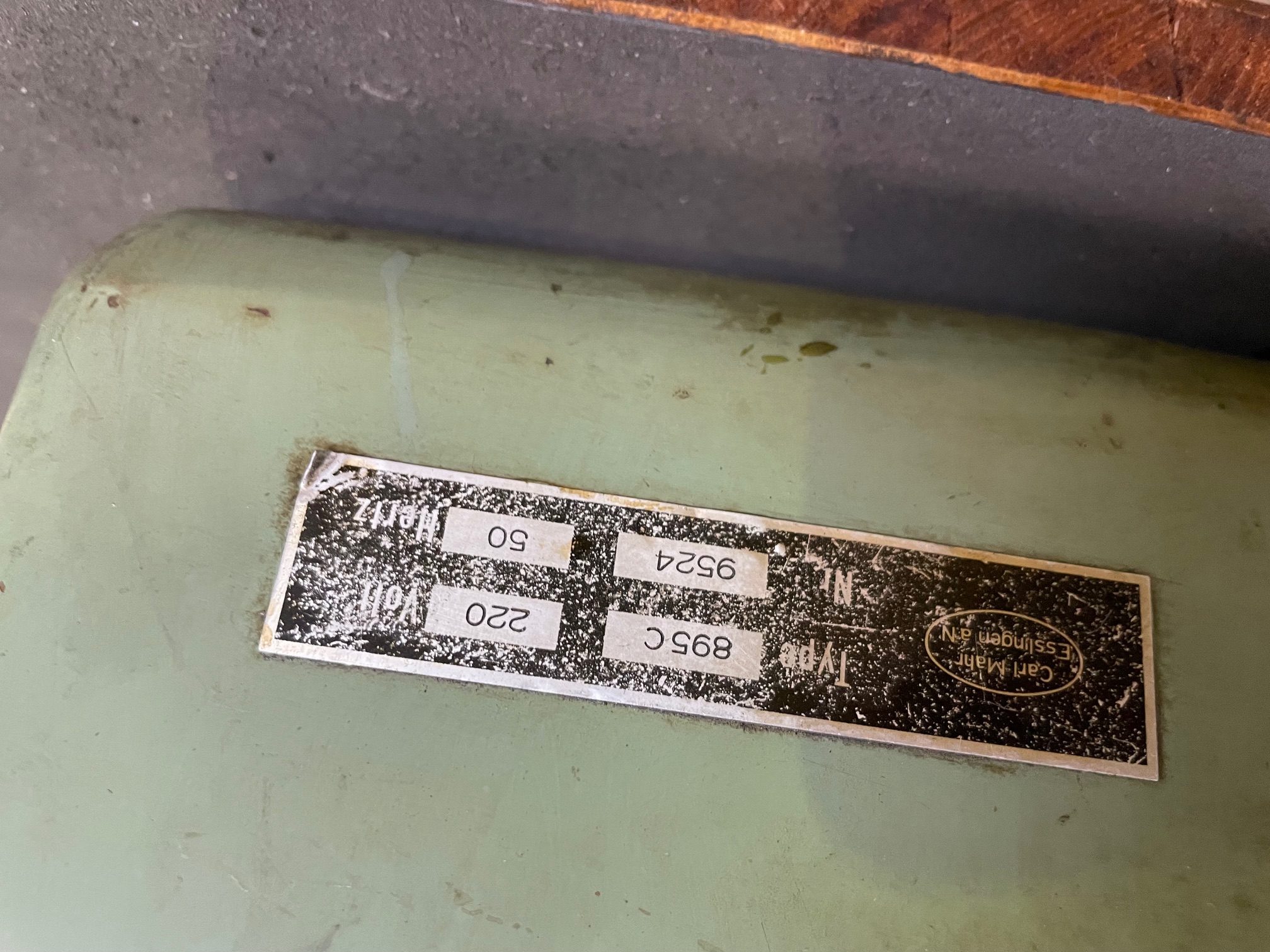 Usato Apparecchio prova interassi MAHR 895 C