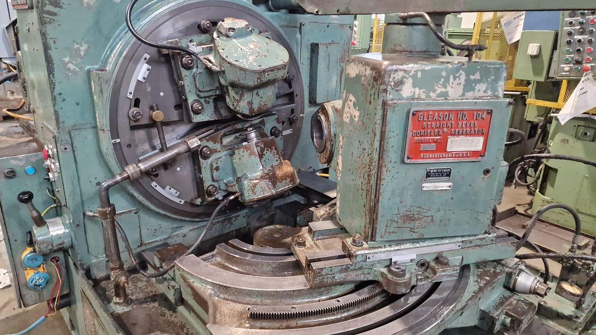 Gear Module Sizes Used Straight Bevel Gear Generator GLEASON 104 for Sale in Crespell...