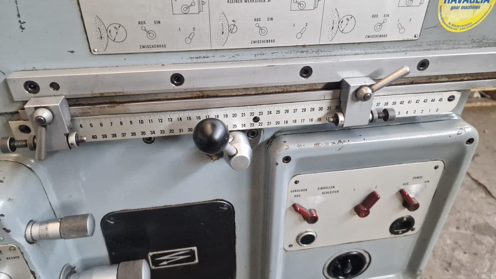 Usato Rettifica per filetti e viti senza fine REISHAUER US