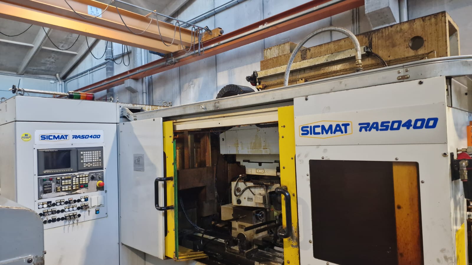 Usato Rasatrice SICMAT RASO 400 CNC / 7 ASSI