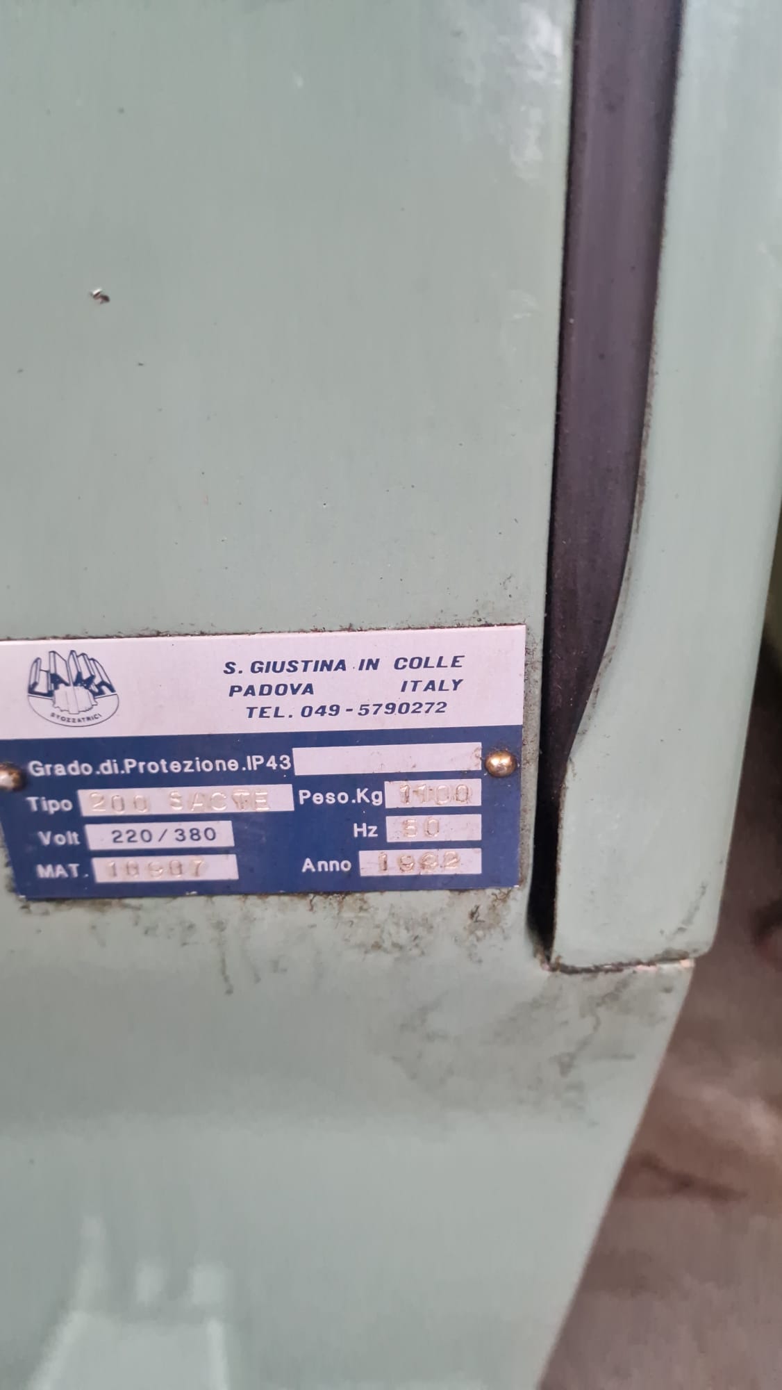 Usato Stozzatrice CAMS 200