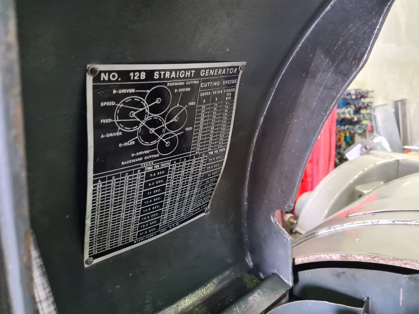 Usato Dentatrice conica per denti diritti GLEASON 12B