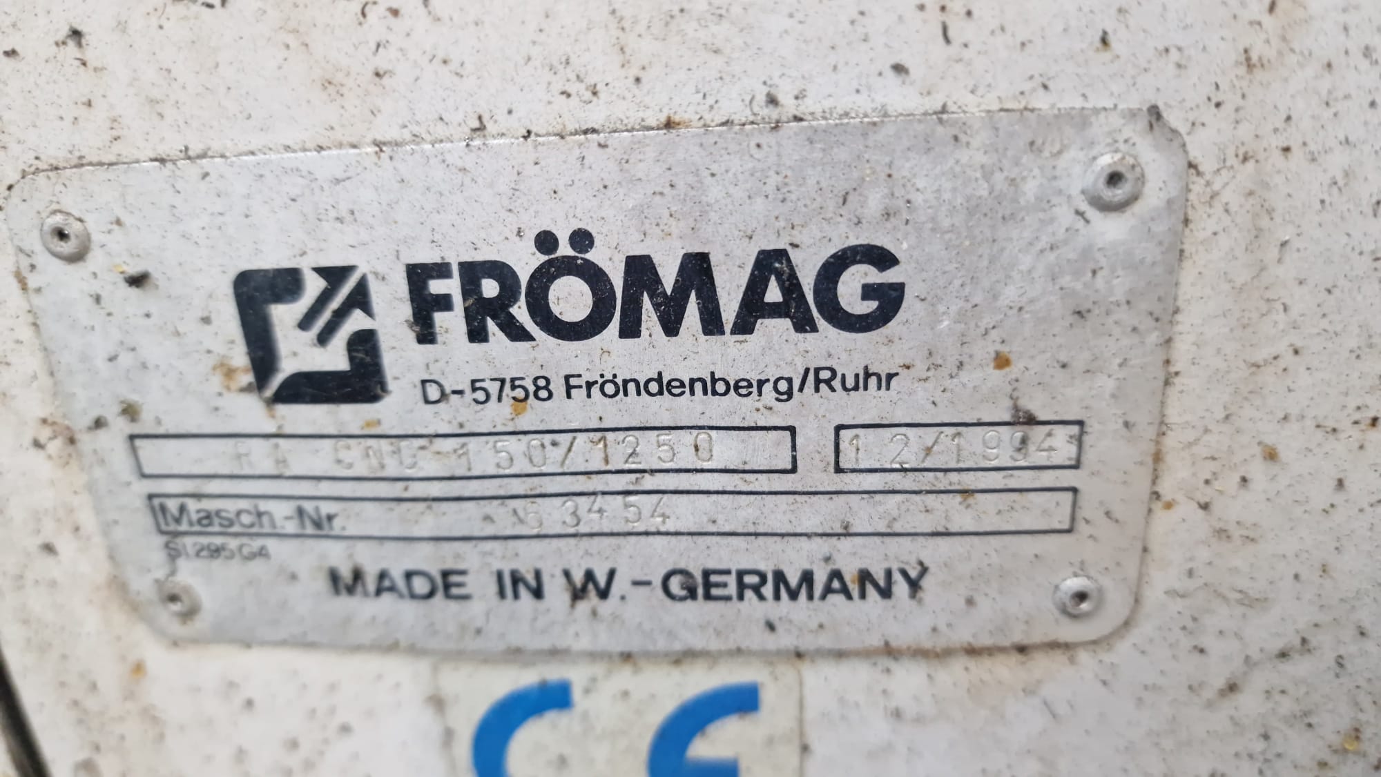Usato Brocciatrice per chiavette FROMAG RA 150/1250