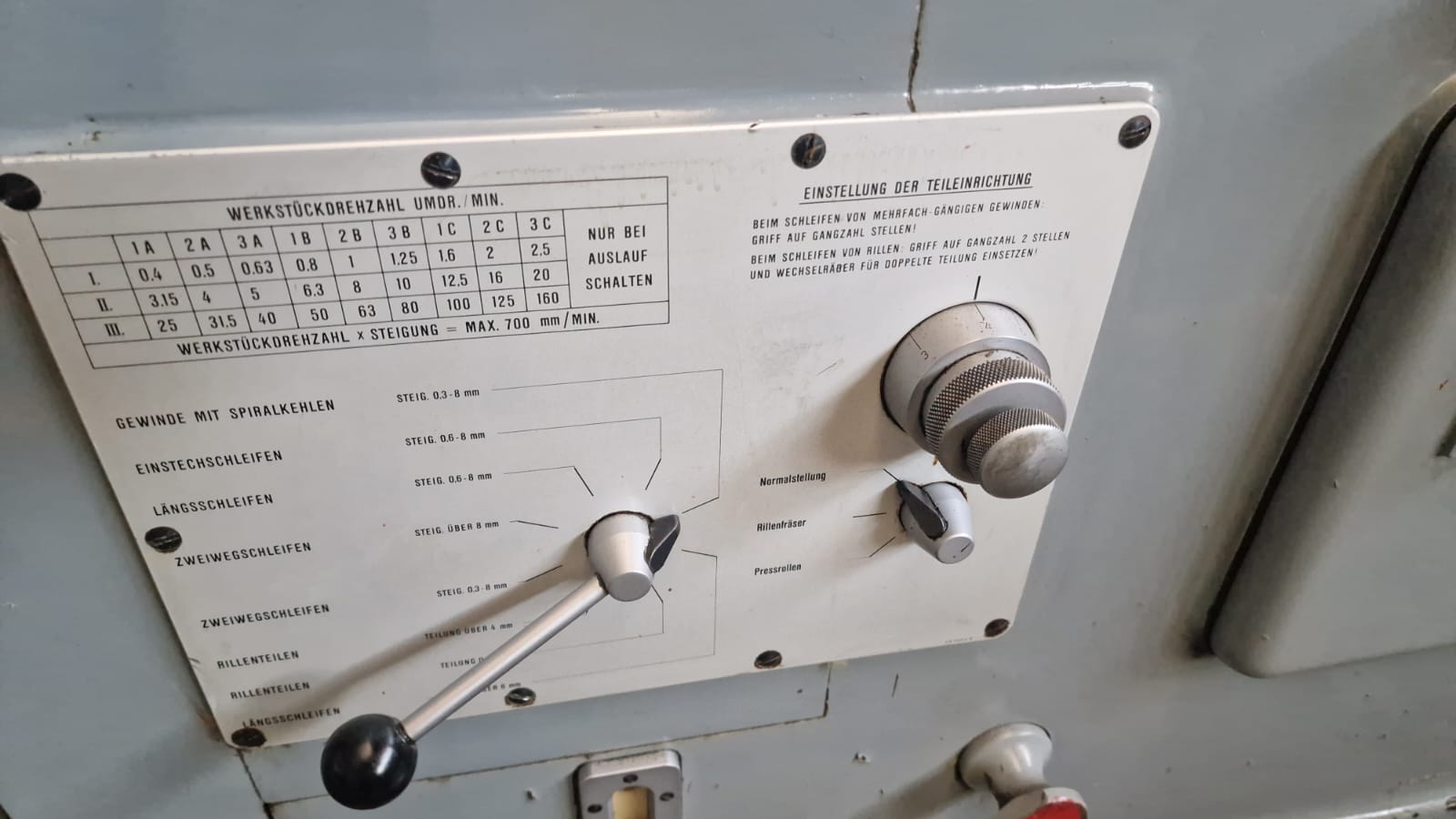 Usato Rettifica per filetti e viti senza fine REISHAUER US