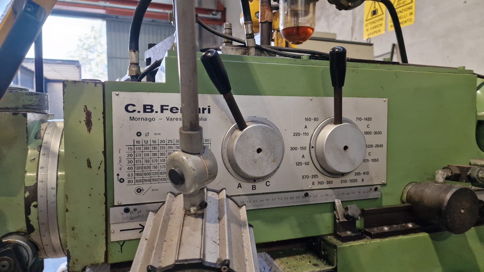 Usato Fresatrice visualizzata 3 assi CB FERRARI 