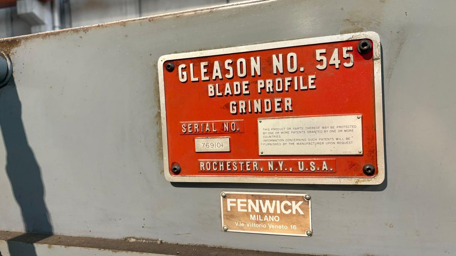 Usato Affilatrice GLEASON 545