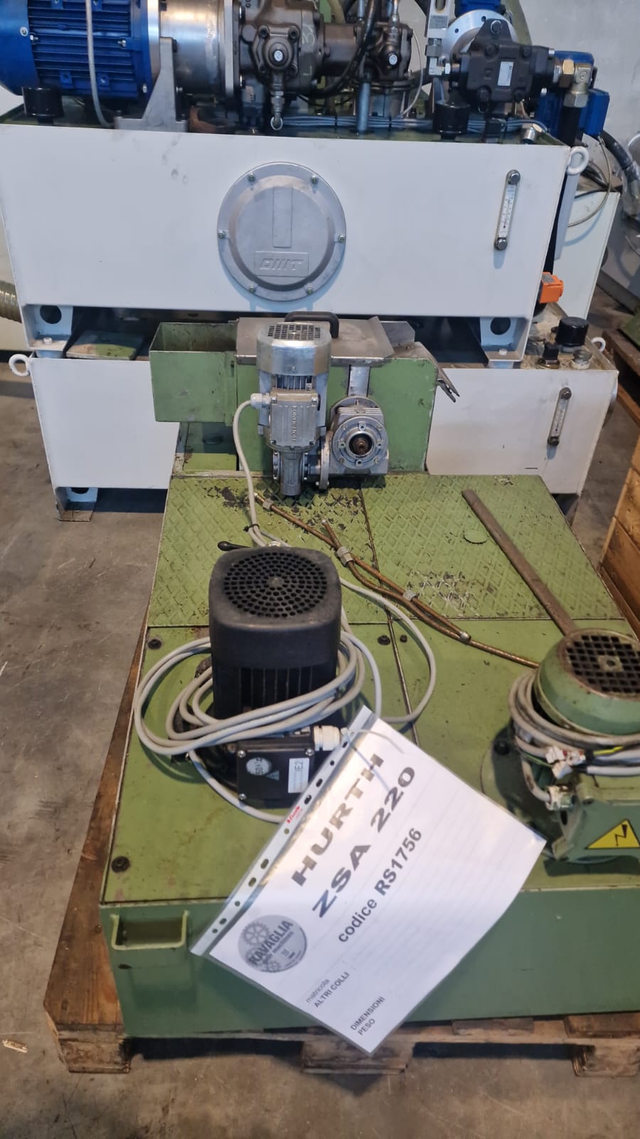 Usato Rasatrice HURTH ZSA 220