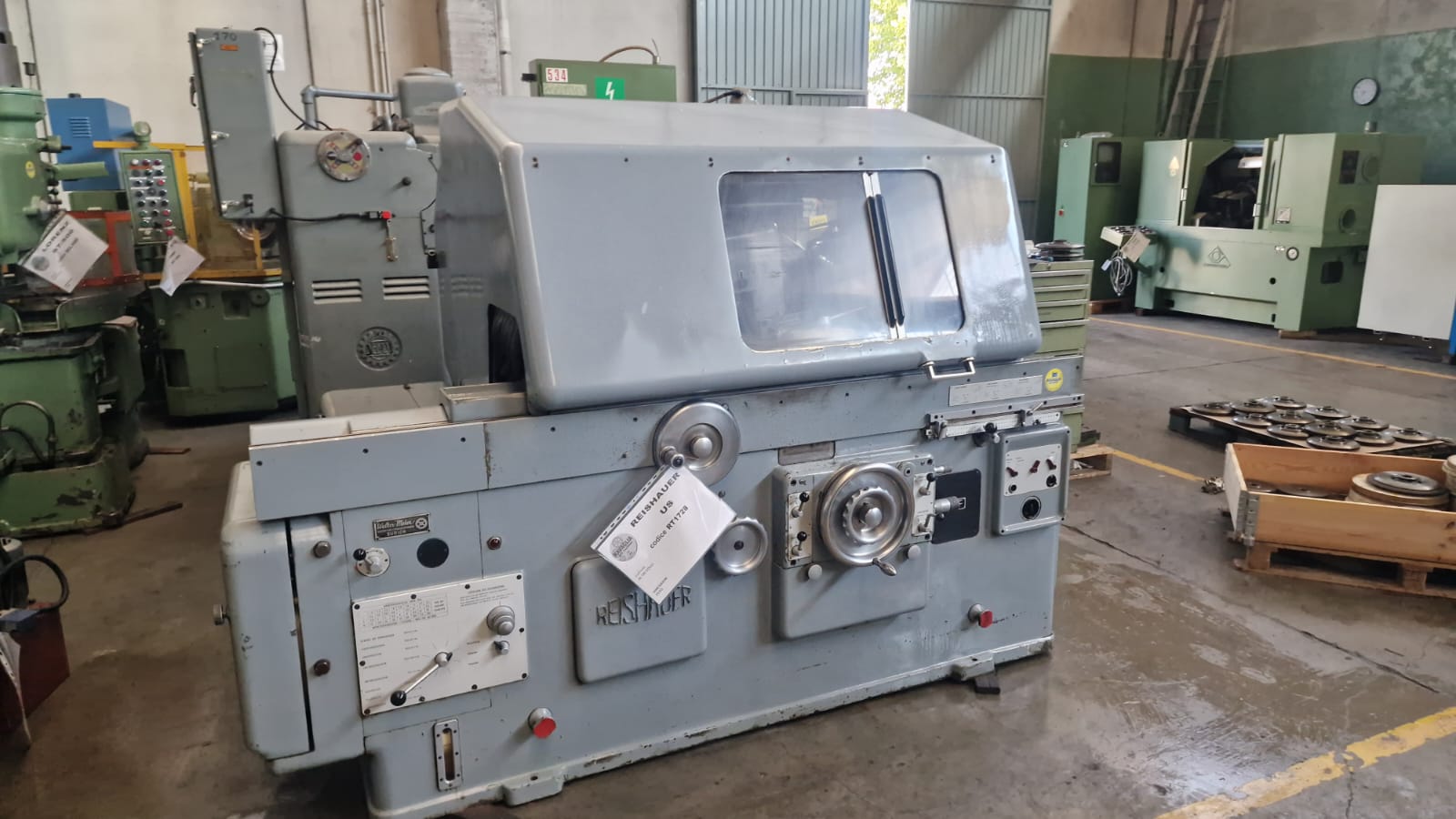 Usato Rettifica per filetti e viti senza fine REISHAUER US