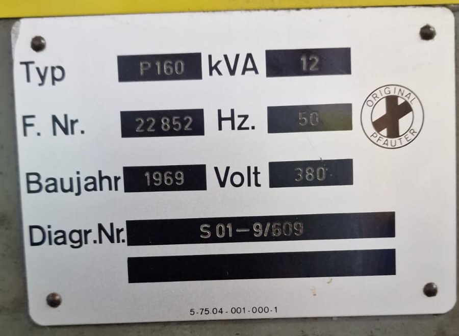 Usato Dentatrice a creatore PFAUTER P 160 V