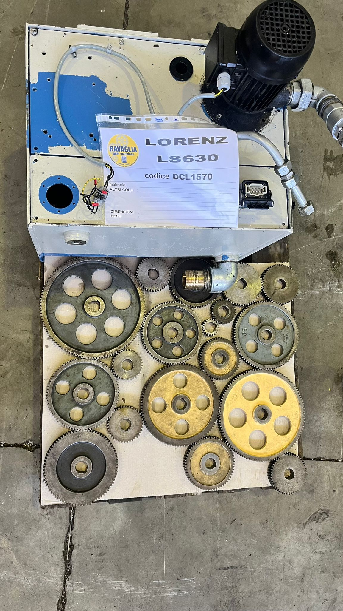 Usato Dentatrice a coltello LORENZ LS 630