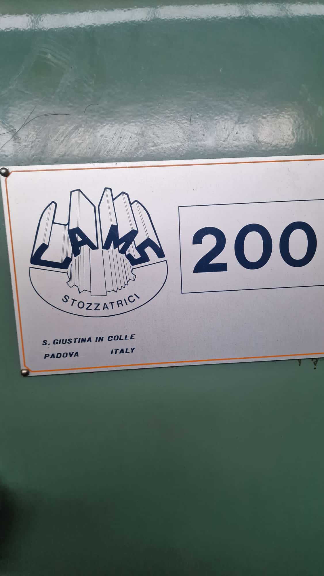 Usato Stozzatrice CAMS 200