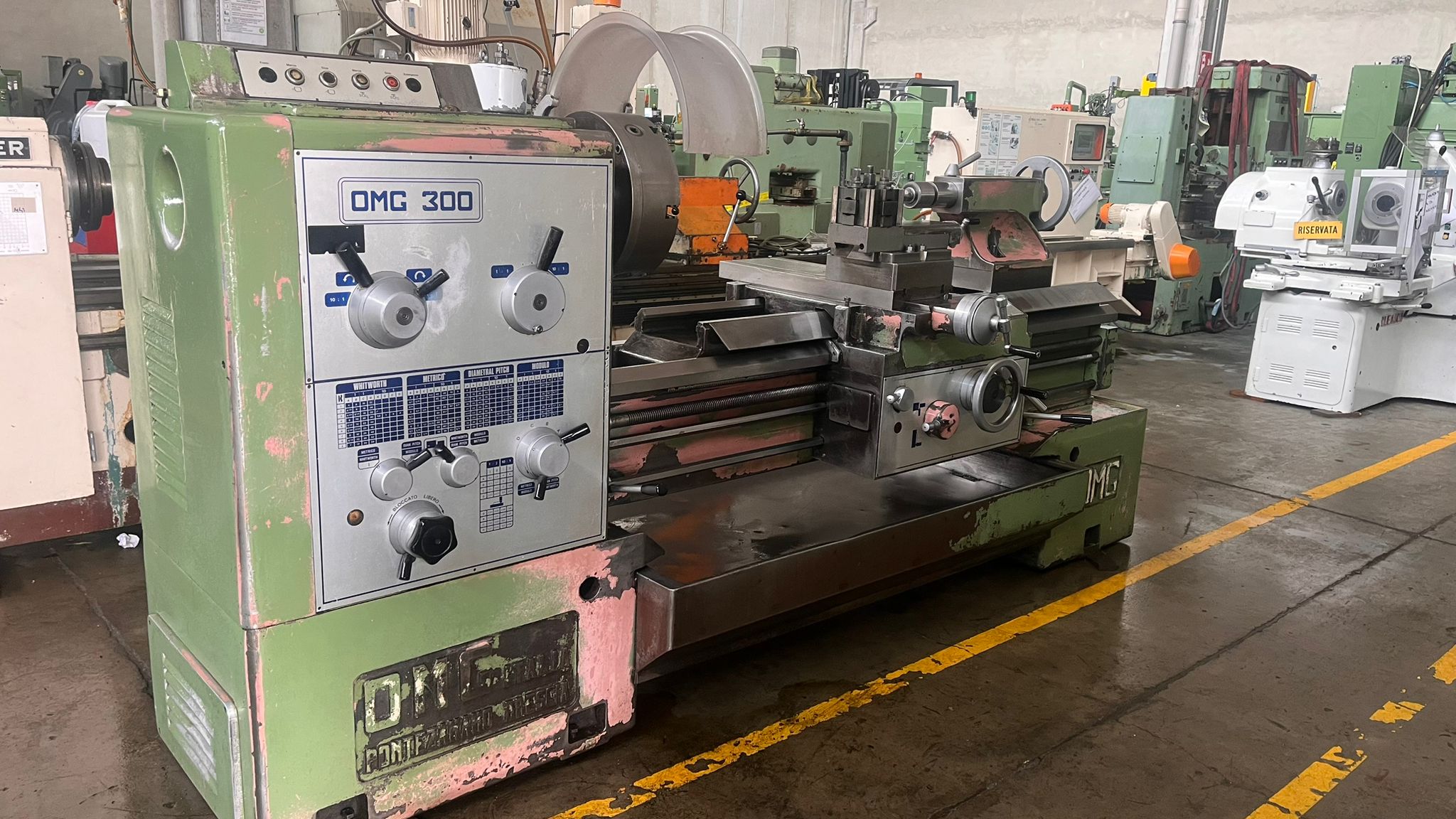 Usato Tornio parallelo OMG Zanoletti 300
