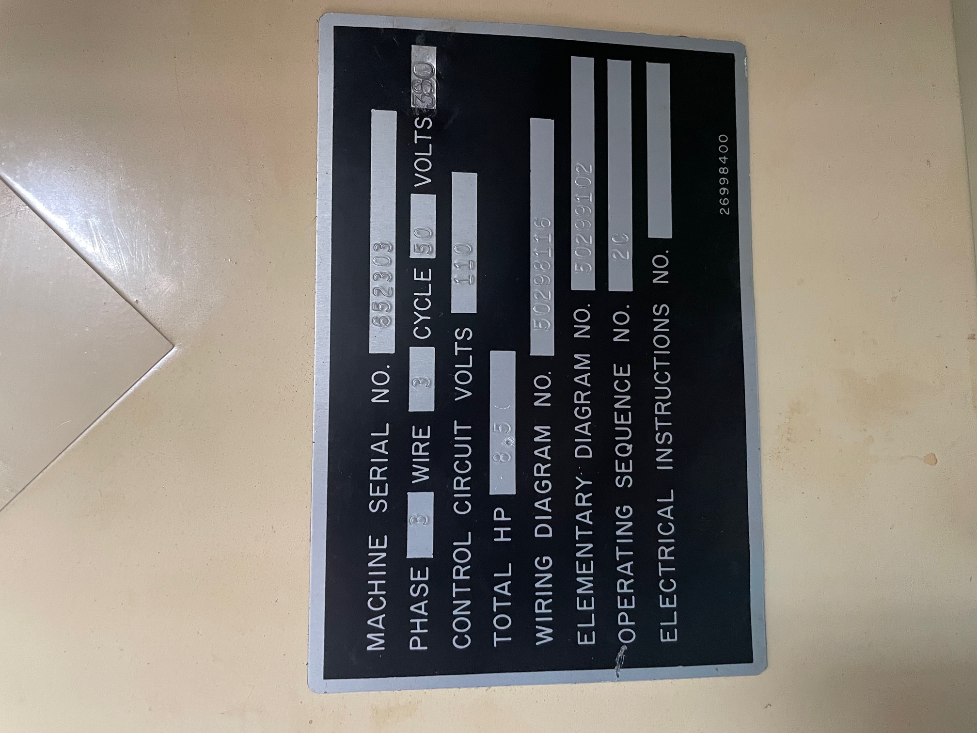 Usato Tester per ingranaggi ipoidi GLEASON 502